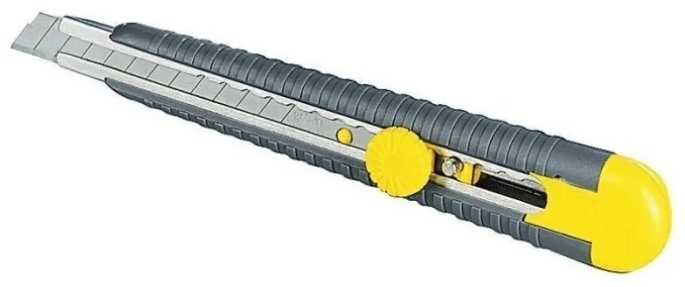 0-10-409 STANLEY, НОЖ "DYNAGRIP MPO" С 9,5-ММ ЛЕЗВИЕМ С ОТЛАМЫВАЮЩИМИСЯ СЕГМЕНТАМИ 135 X 9,5MM