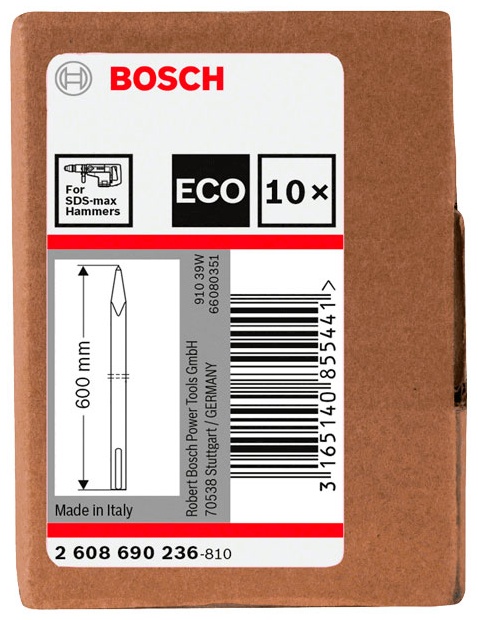 Пиковое Зубило  BOSCH  ECO SDS-MAX 600ММ