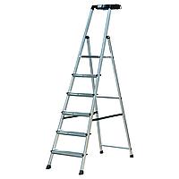 Лестница-стремянка одностороннего типа SECURY 6 (с системой MultiGrip) KRAUSE (Германия)