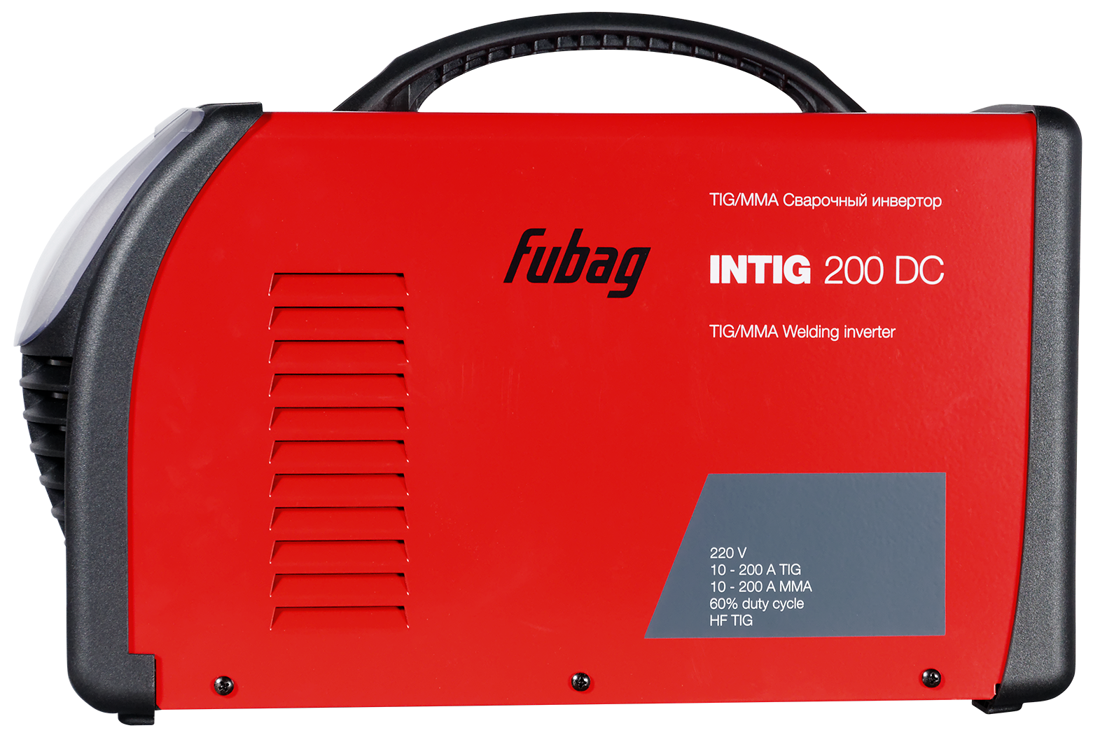 FUBAG Сварочный инверторный аргонодуговой аппарат INTIG 200 DC с горелкой FB TIG 26 5P 4m