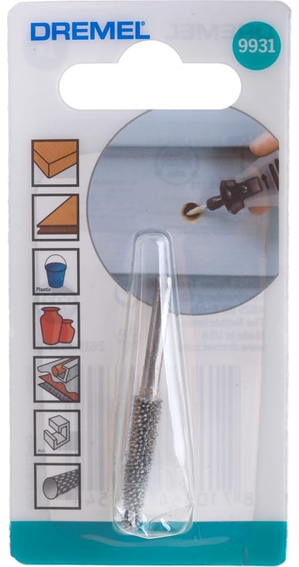 Насадка зазубренная DREMEL из карбида вольфрама игольчатой формы для обработки 6,4 мм