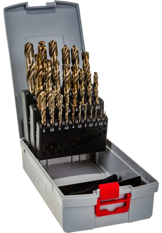Набор сверл по металлу Bosch ProBox HSS-Co (25 шт; 1-13 мм)