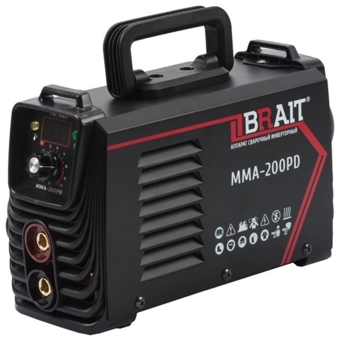 Инвертор сварочный BRAIT ММА-200PD