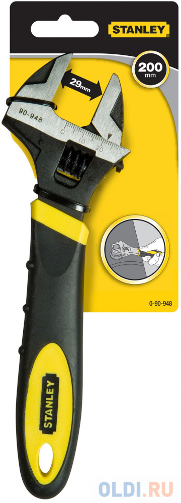 Разводной ключ 200 мм MaxSteel Stanley 0-90-948