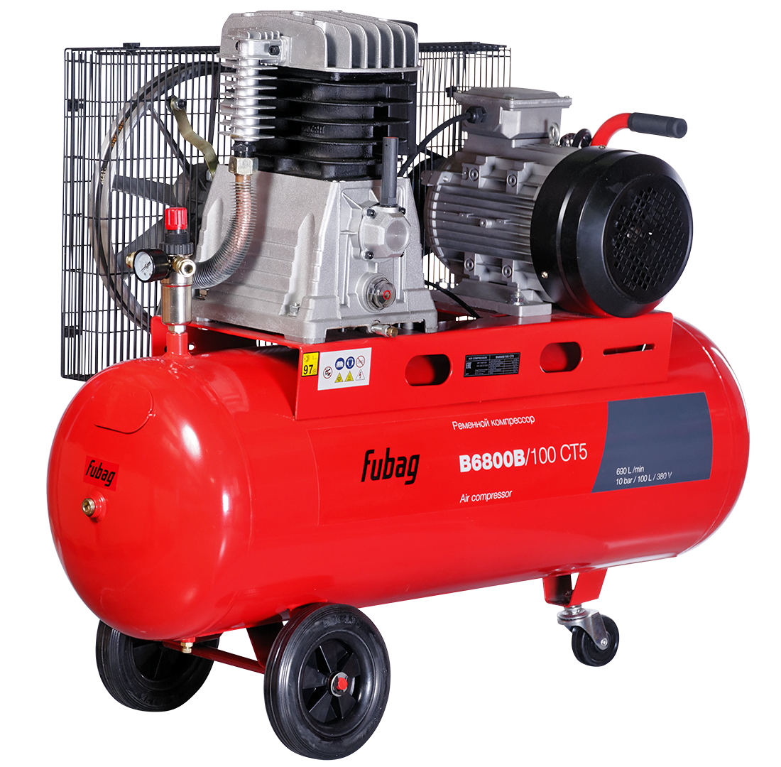 FUBAG Ременной одноступенчатый компрессор B6800B/100 CT5