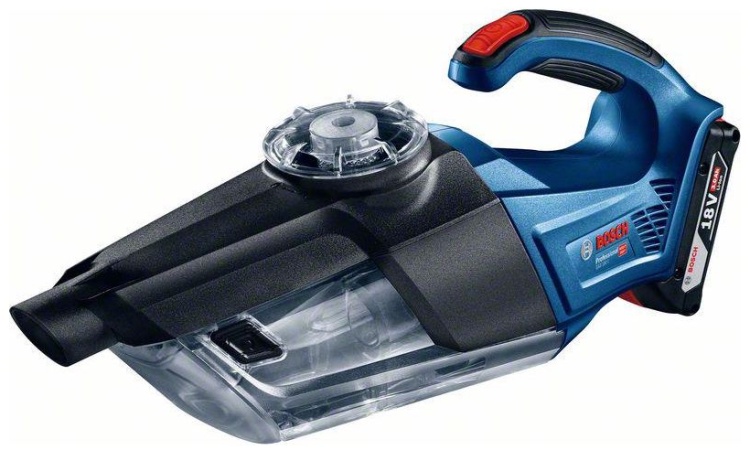 Пылесос аккумуляторный GAS 18+1xPC 4.0 Ah+GAL 18V-40 in carton BOSCH