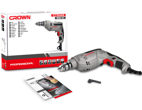 Дрель CROWN CT10143