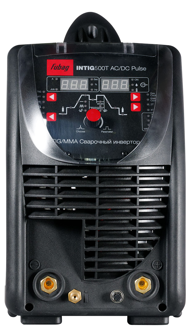 FUBAG Сварочный инверторный аргонодуговой аппарат INTIG 500 T AC/DC PULSE с горелкой FB TIG 26 5P 4m (38459)