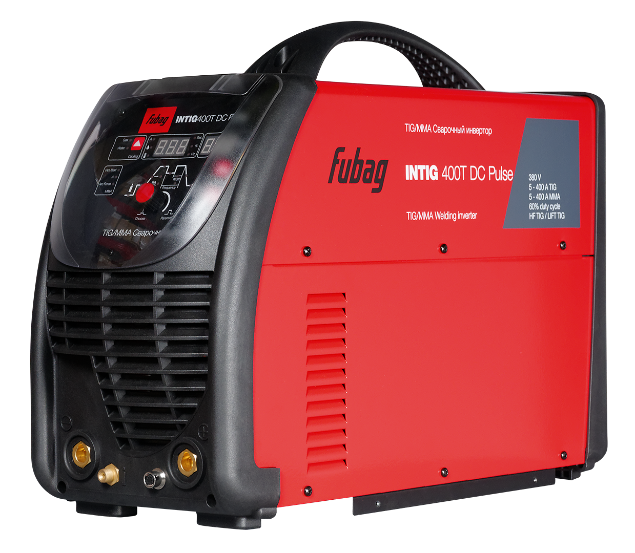FUBAG Сварочный инверторный аргонодуговой аппарат INTIG 400 T DC PULSE c горелкой с горелкой FB TIG 26 5P 4m (38459)