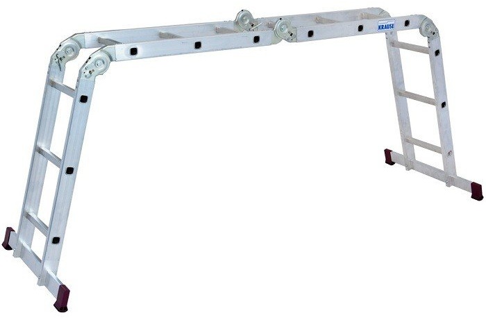 Шарнирная универсальная лестница-трансформер CORDA 4x4 KRAUSE (Германия)