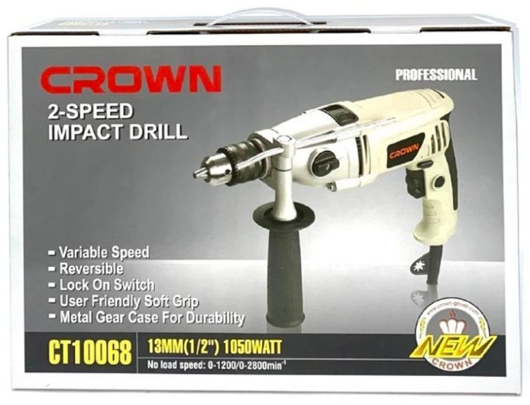 Дрель CROWN CT10068