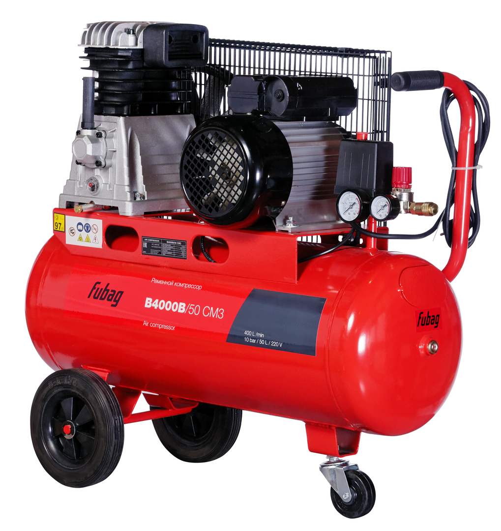 FUBAG Ременной одноступенчатый компрессор B4000B/50 CM3