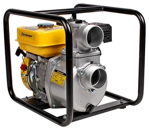 Мотопомпа CHAMPION GP80 (3" 1000л/мин 8/28м 7лс 3,6л 24,4кг)