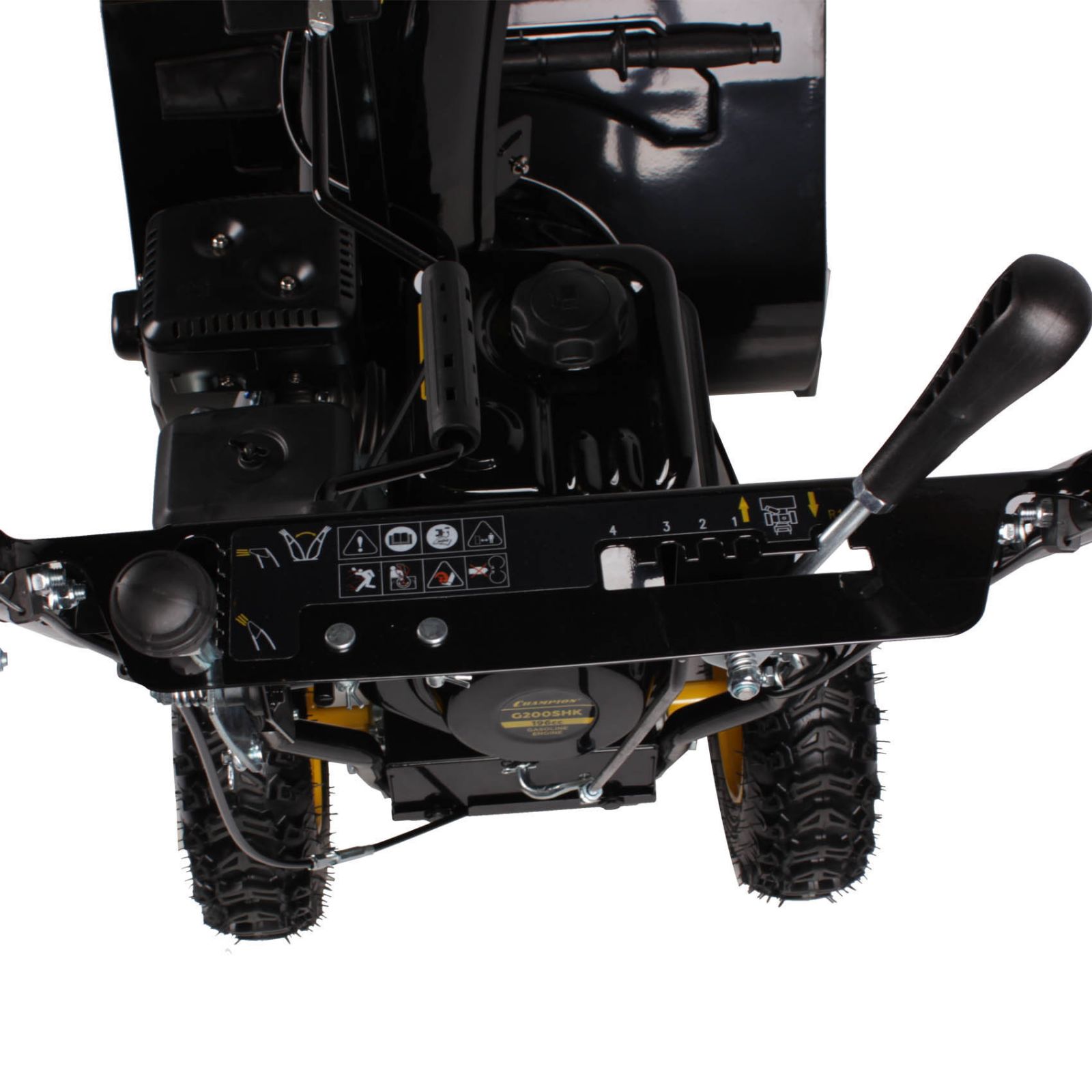 Снегоотбрасыватель CHAMPION ST661 (6,5л/с 61см 4F/1R колеса.3,6л/61,5кг,руч.стартер)