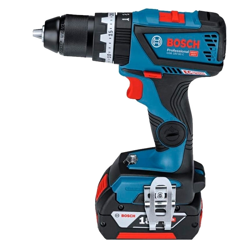 Дрель ударная BOSCH GSB 18V-60 C + аккумулятора 5Ah