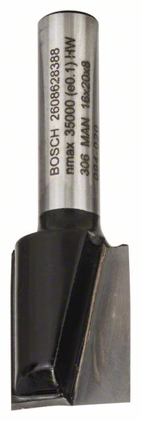 Фреза BOSCH пазовая Std S8/D16/L20