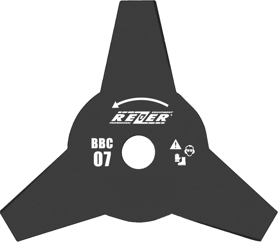 Нож для бензокосы BC-07 3-х лучевой 255х25,4х1.8mm