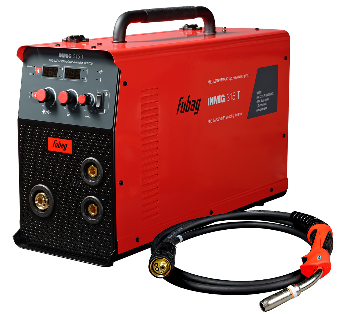 Fubag Сварочный полуавтомат INMIG 315 T с горелкой FB 360 3 м