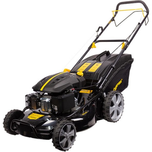 Газонокосилка CHAMPION LM5345 (4,4кВт привод 530мм 75л  25-75мм 1рычаг/7,  39,6кг 4в1)