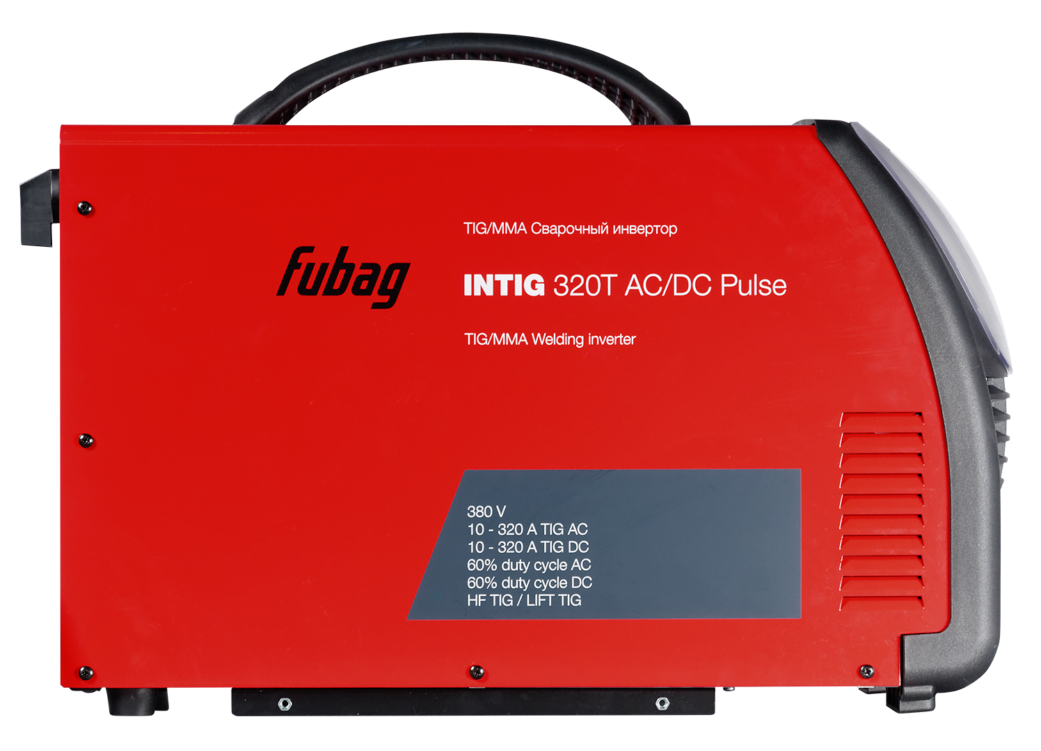 FUBAG Инвертор сварочный INTIG 320 T AC/DC PULSE + горелка FB TIG 18 5P 4m + модуль охлаждения + тележка