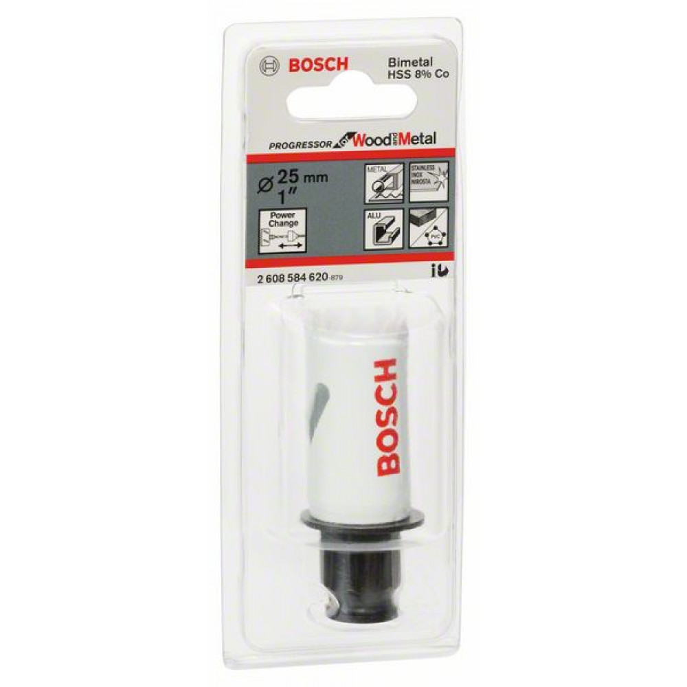 Коронка BOSCH PROGRESSOR 25 мм 