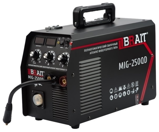 Инвертор сварочный BRAIT MIG-250QD