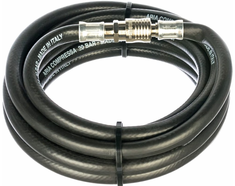 FUBAG Шланг с фитингами рапид, маслостойкая термопластичная резина, 20бар, 10x15мм, 5м