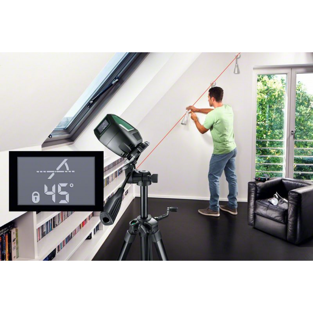 Лазерный нивелир BOSCH PLL2 + штатив ТТ 150