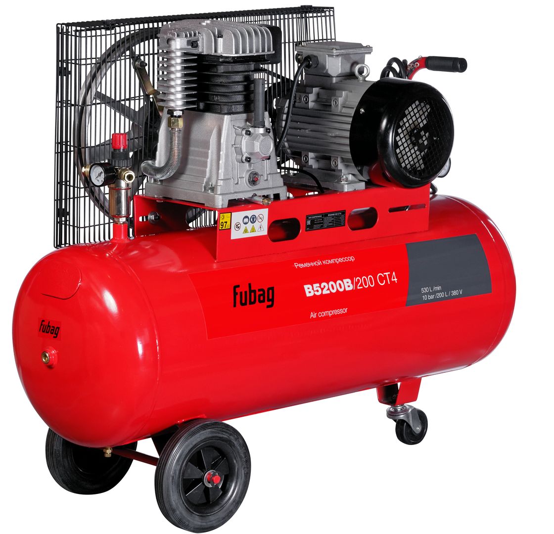 FUBAG Ременной одноступенчатый компрессор B5200B/200 CT4
