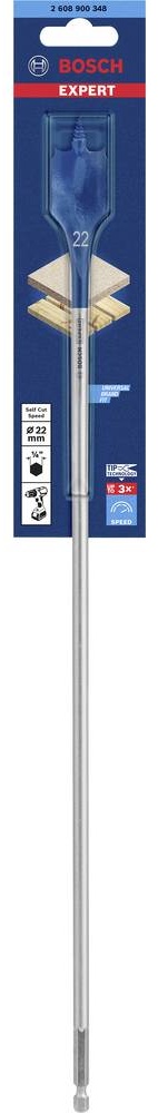Сверло перовое Self Cut Speed 22x400 мм Expert