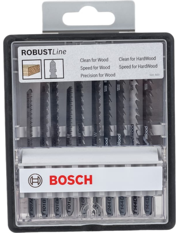 Пилки BOSCH дер/мет Т-хвост. ROBUST LINE (10)