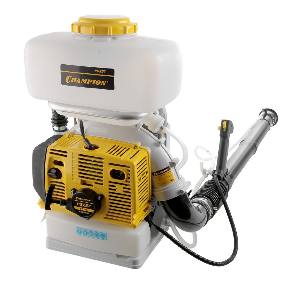 Опрыскиватель-распылитель CHAMPION PS257 (2,5кВт 56,5см³ 15м бак 14л  0,14-3,03 л/мин 10,5кг)