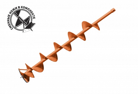 Шнек для льда CARVER IDB-150 (d пос=20мм,D=150мм,L=100см)