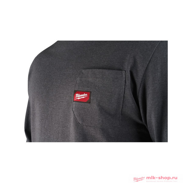 Футболка с длинными рукавами серая WTLSG-L Milwaukee