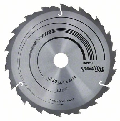 Диск пильный SE WO H 230x30-18