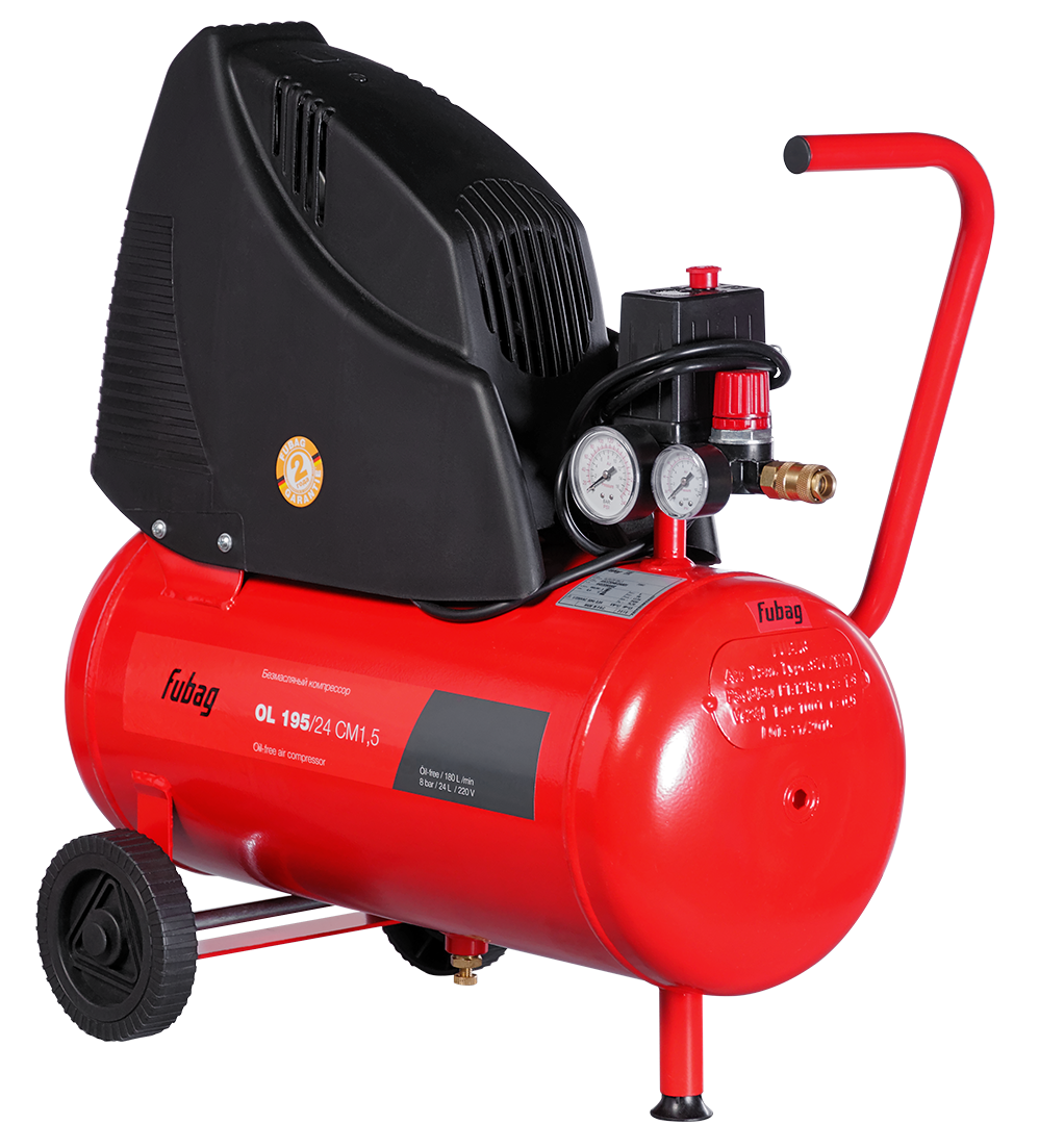 FUBAG Поршневой безмасляный компрессор OL 195/24 CM1.5