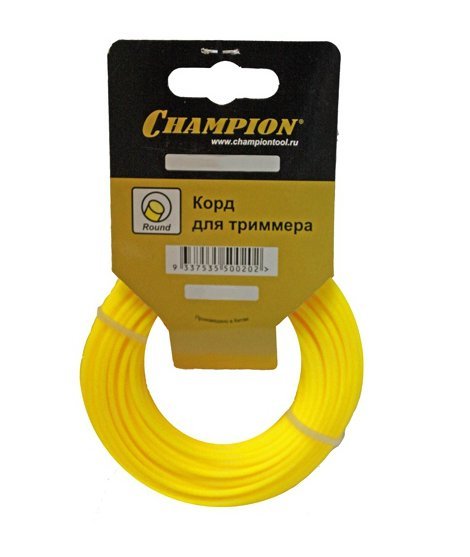 Корд трим.CHAMPION  Round 1.6мм* 15м (круглый) в мотке, CHAMPION, C5001