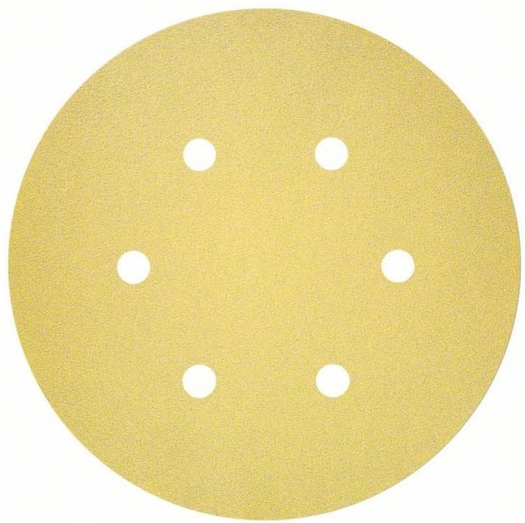 Лист шлифовальный C450 Standard for General Purpose 6 отв. Ø150 К240 (50) BOSCH