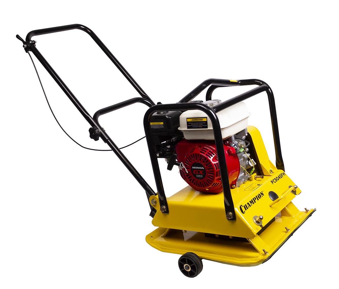 Виброплита бензиновая  CHAMPION PC9045FH