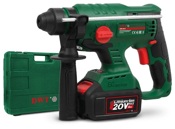 Аккумуляторный перфоратор DWT ABH-20 D-2H BMC