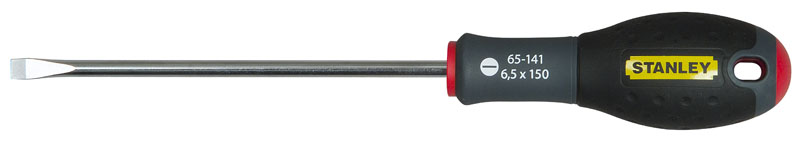 0-65-096 STANLEY  ОТВЕРТКА "FATMAX" ПОД ПРЯМОЙ ШЛИЦ PL6,5 X 150MM