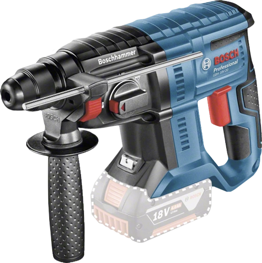 Аккумуляторный перфоратор с патроном SDS-plus  BOSCH GBH 180-LI БЕЗ АКБ