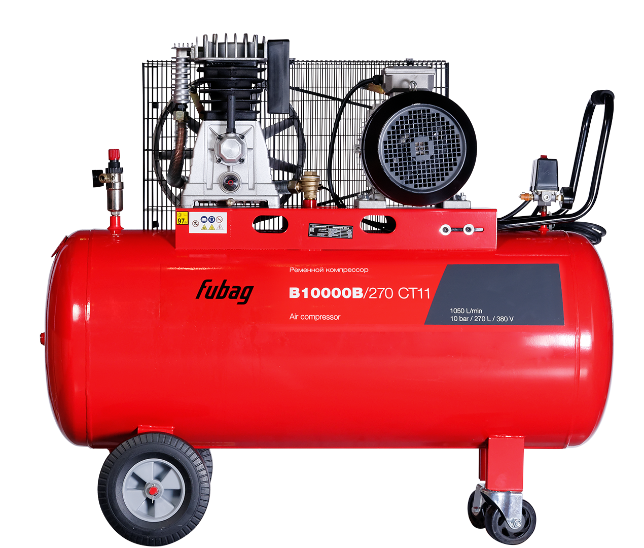 FUBAG Ременной одноступенчатый компрессор B10000B/270 CT11