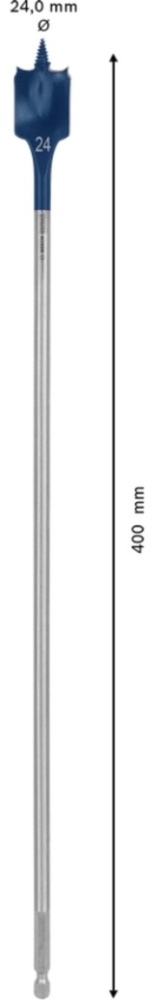 Сверло перовое Self Cut Speed 24x400 мм Expert