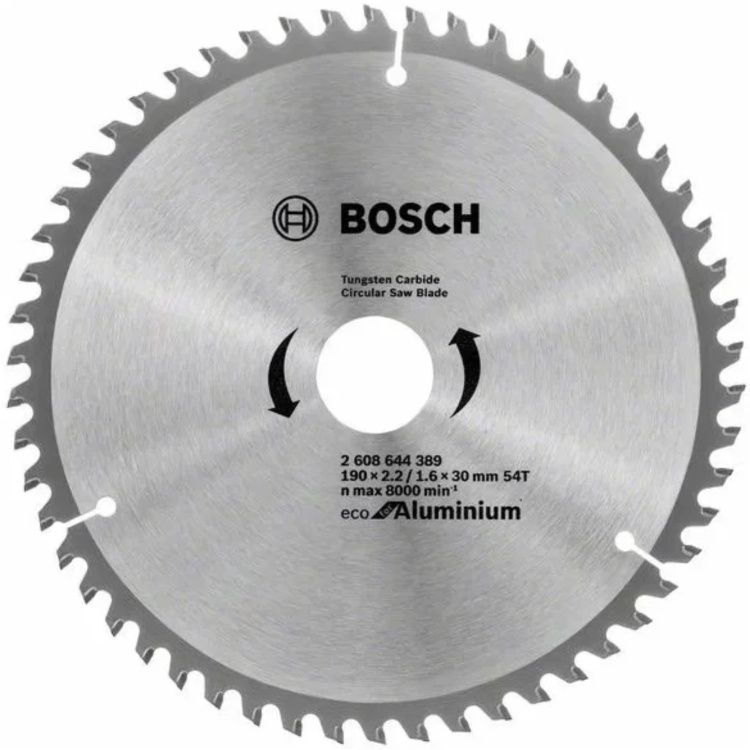 Диск BOSCH пильный 190х30-54 EC AL H