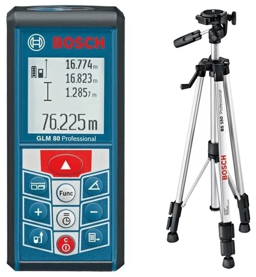Лазерный дальномер GLM 80  + штатив BS 150