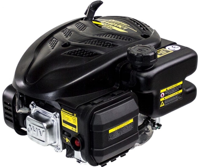 Двигатель CHAMPION G140VK/1 (4лс/2.9кВт 139см3,вертикальный 22,2мм шпонка8,7кг для газонокосилок)