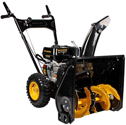 Снегоотбрасыватель  CHAMPION ST553 (5,5лс 53см 4F/1R колеса 3,6л 56,5кг руч.стартер)