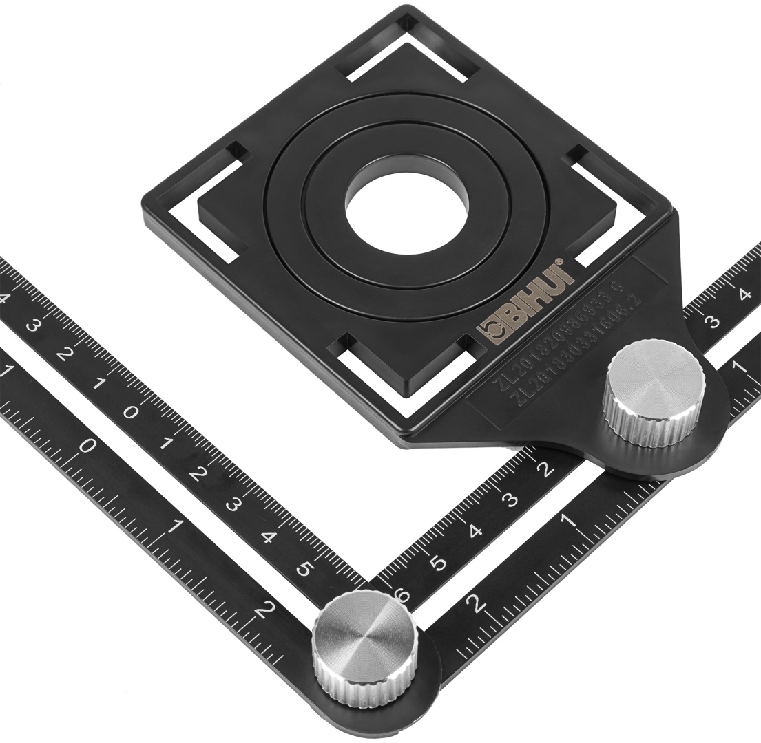 Шаблон-линейка BIHUI (Алюминий)