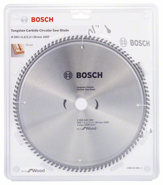 Диск BOSCH пильный 305х30-100 EC WO B